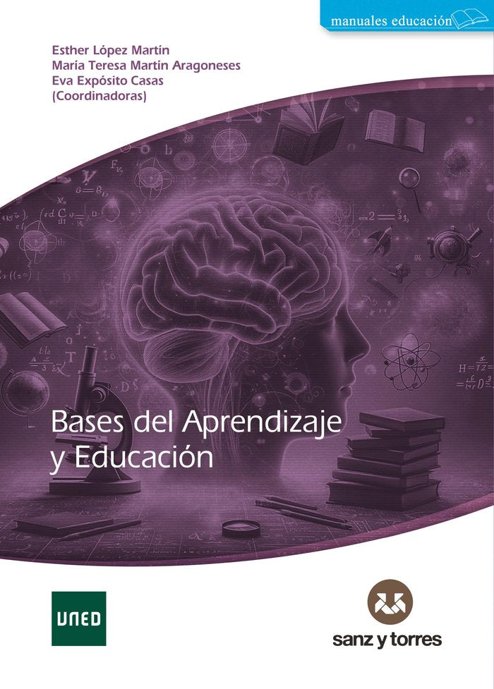 BASES DEL APRENDIZAJE Y EDUCACION, de LOPEZ-MARTIN, ESTHER | portada del libro