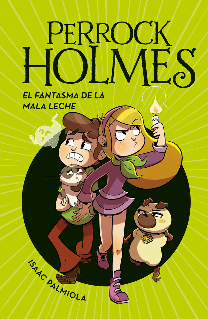 EL FANTASMA DE LA MALA LECHE, de PALMIOLA, ISAAC | portada del libro