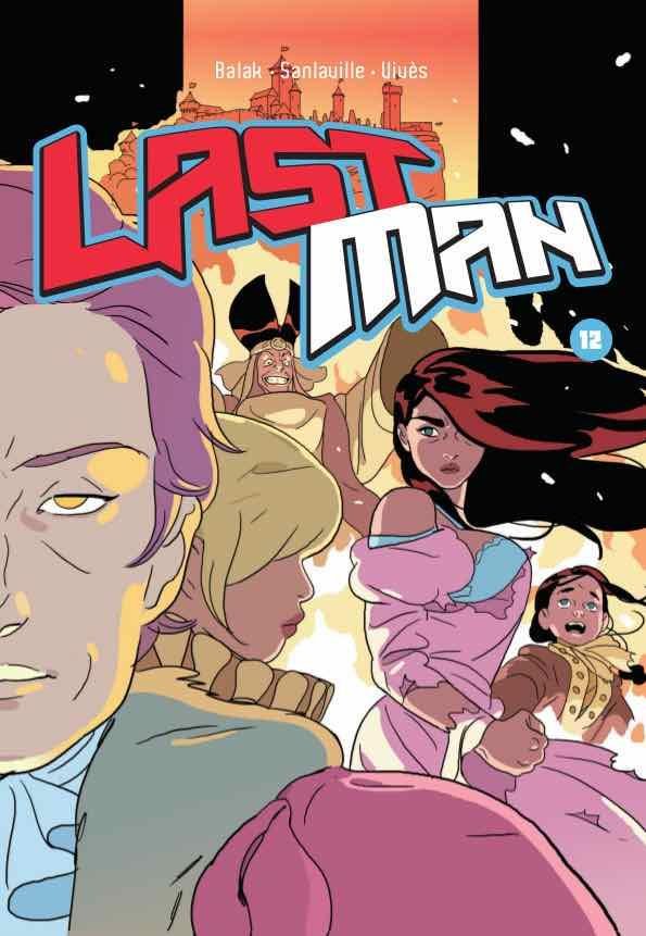 LAST MAN 12, de VIVES | portada del libro