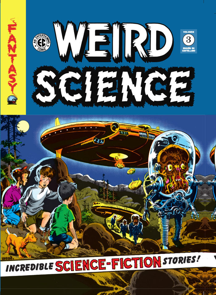 WEIRD SCIENCE VOLUMEN 3, de AL FELDSTEIN#WALLY WOOD#HARVEY KURTZMA | portada del libro