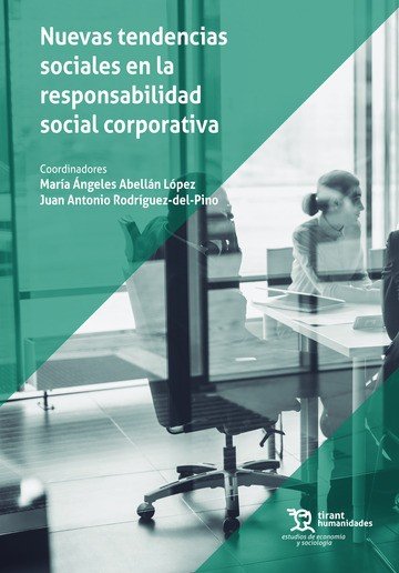 NUEVAS TENDENCIAS SOCIALES EN LA RESPONSABILIDAD SOCIAL CORPORATIVA | portada del libro