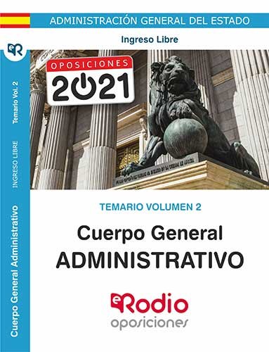 CUERPO GENERAL ADMINISTRATIVO. TEMARIO VOLUMEN 2, de VARIOS AUTORES | portada del libro