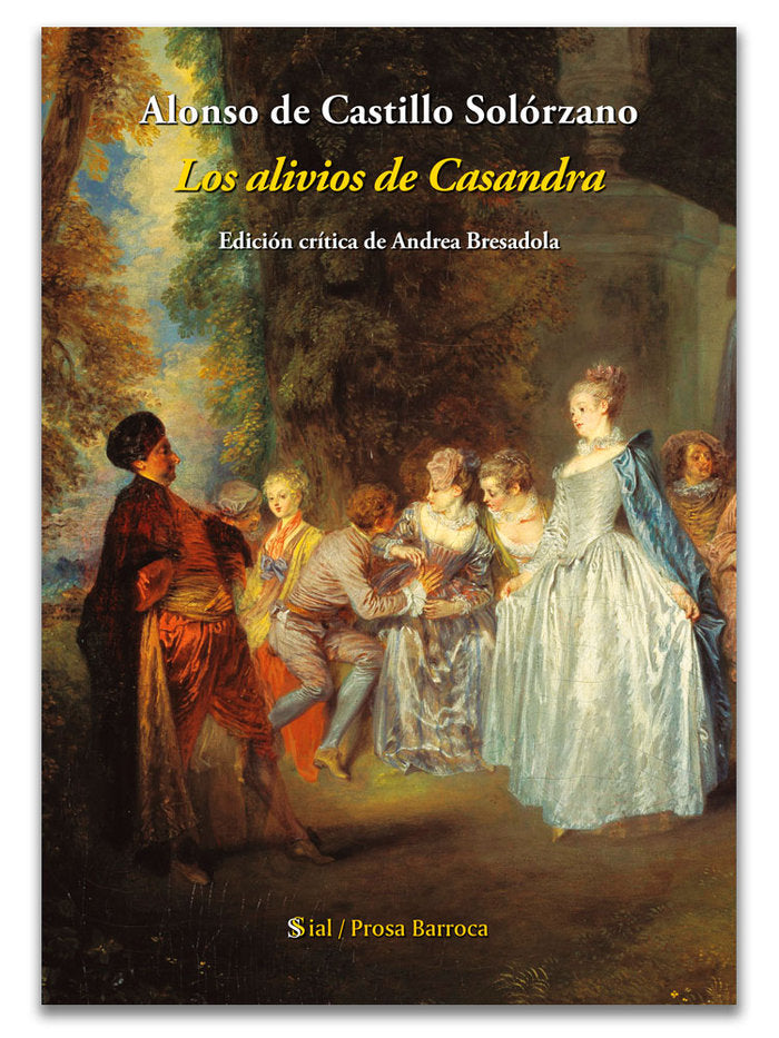 Los alivios de Casandra, de De Castillo Solórzano, Alonso | portada del libro