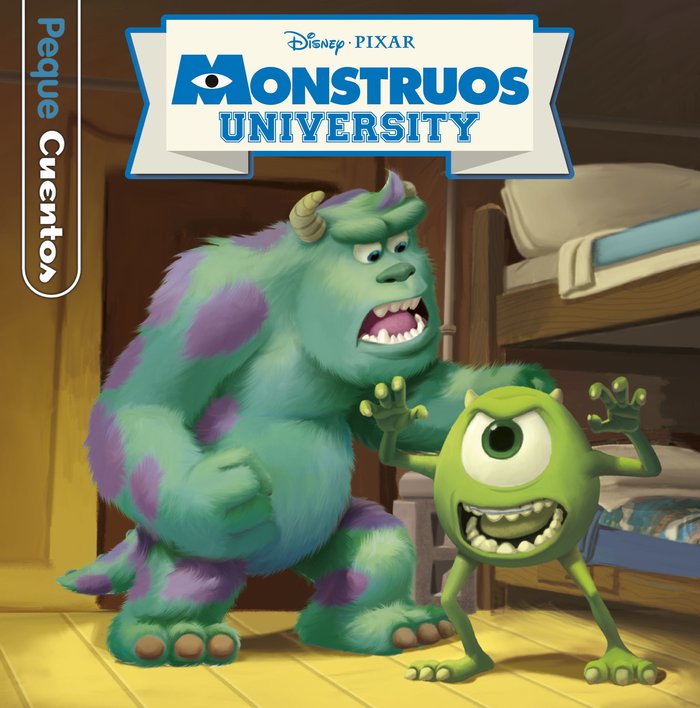 MONSTRUOS UNIVERSITY. PEQUECUENTOS, de DISNEY | portada del libro