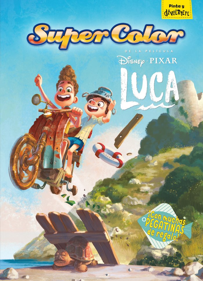 LUCA. SUPERCOLOR, de DISNEY | portada del libro