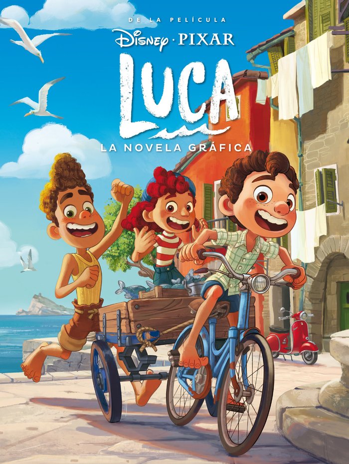 LUCA. LA NOVELA GRAFICA, de DISNEY | portada del libro
