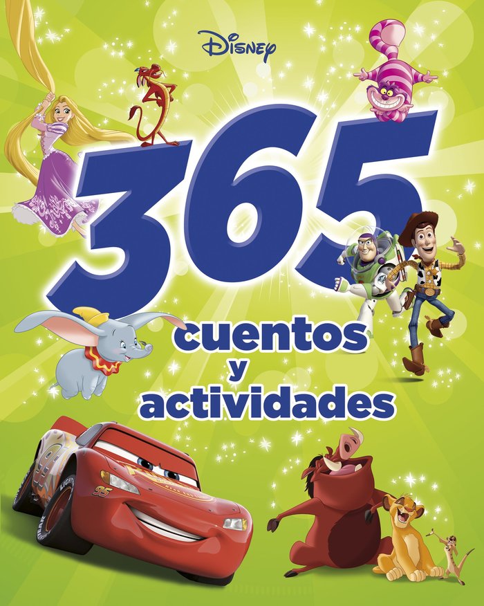DISNEY. 365 CUENTOS Y ACTIVIDADES, de DISNEY | portada del libro
