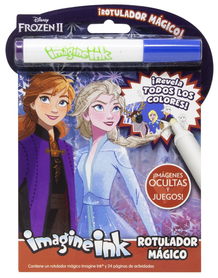 FROZEN 2. ROTULADOR MAGICO, de DISNEY | portada del libro