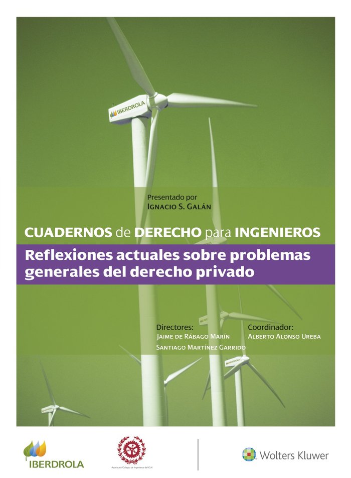 CUADERNOS DE DERECHO PARA INGENIEROS (N.º 52), de JAIME DE RABAGO MARIN | portada del libro