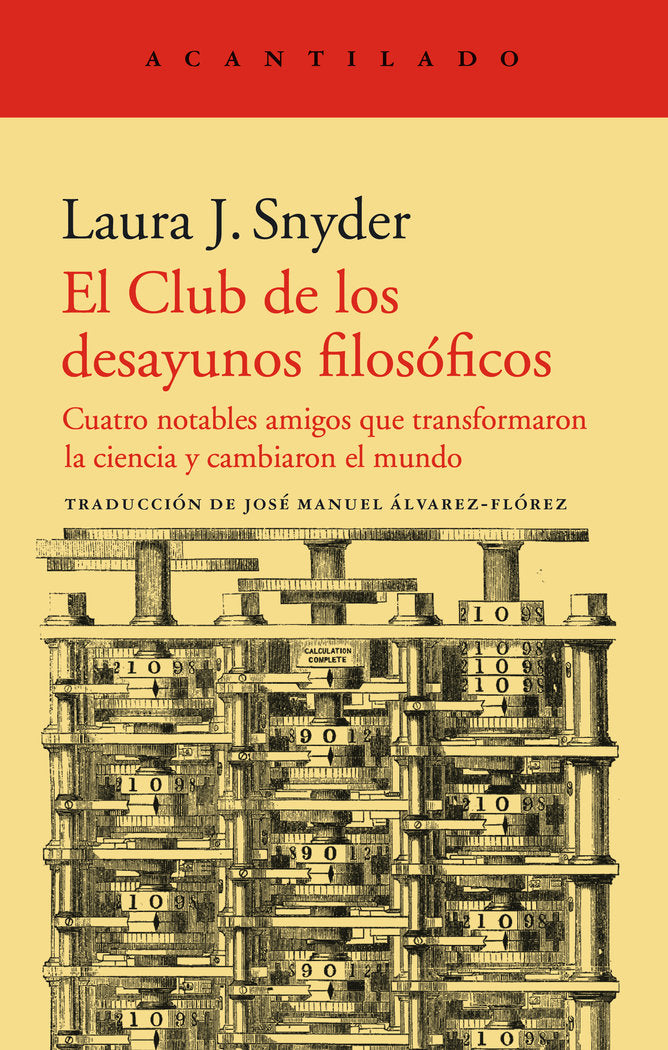 EL CLUB DE LOS DESAYUNOS FILOSOFICOS, de SNYDER, LAURA J. | portada del libro