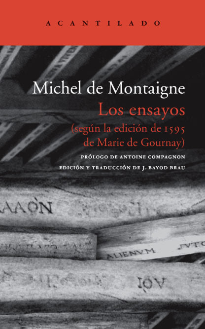 LOS ENSAYOS ESTUCHE 3VOL.SEGUN ED.1595 DE MARIE DE GOURNAY, de DE MONTAIGNE,MICHEL | portada del libro