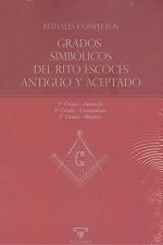 RITUALES COMPLETOS GRADOS SIMBOLICOS DEL RITO ESCOCES ANTIGUO Y, de ANONIMO | portada del libro