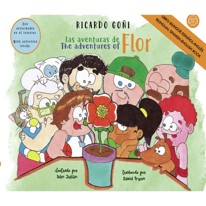 Las aventuras de Flor, de Goñi, Ricardo | portada del libro