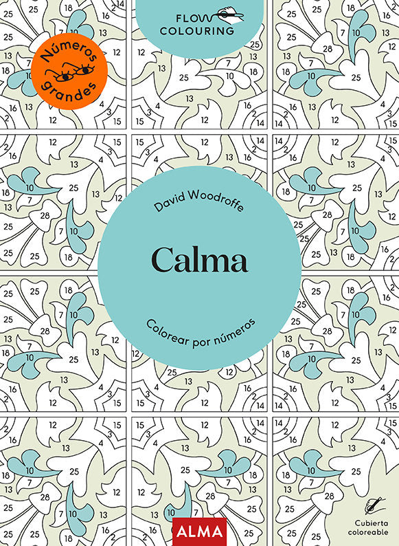 Calma (Flow Colouring), de WOODROFFE, DAVID | portada del libro