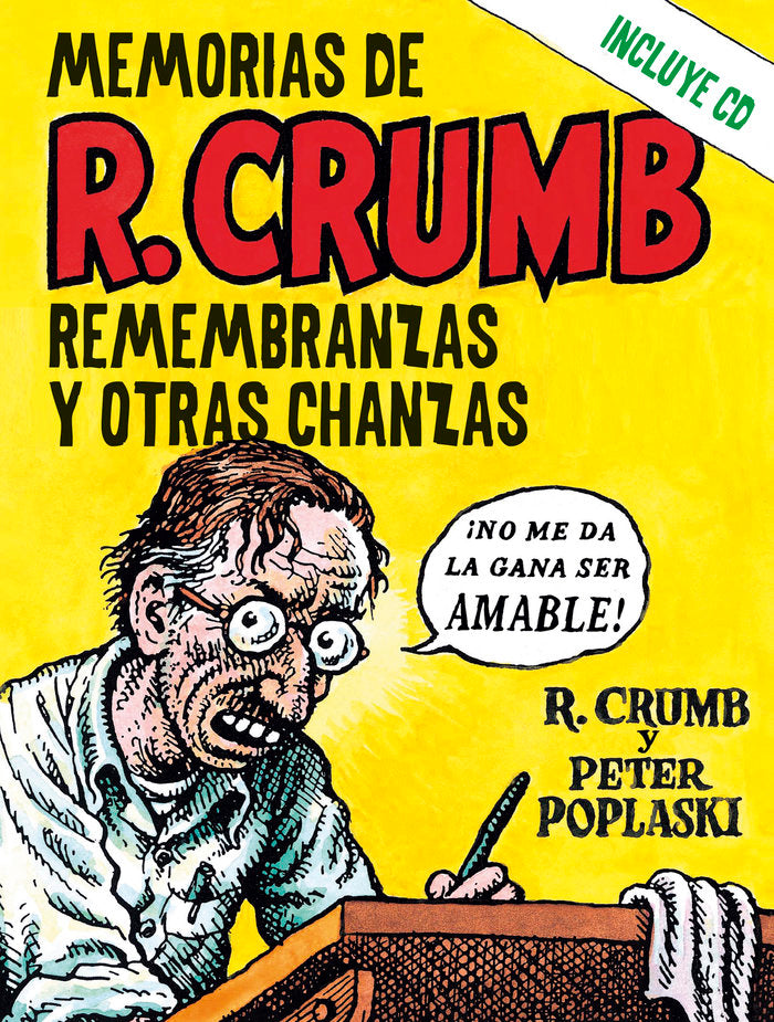 MMEMORIAS DE R. CRUMB, de CRUMB, ROBERT | portada del libro