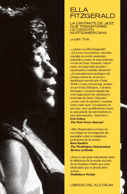ELLA FITZGERALD, de TICK, JUDITH | portada del libro