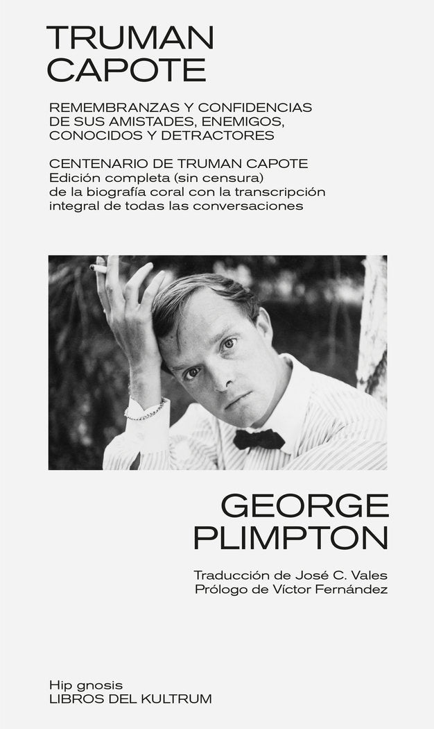 TRUMAN CAPOTE, de PLIMPTON,GEORGE | portada del libro