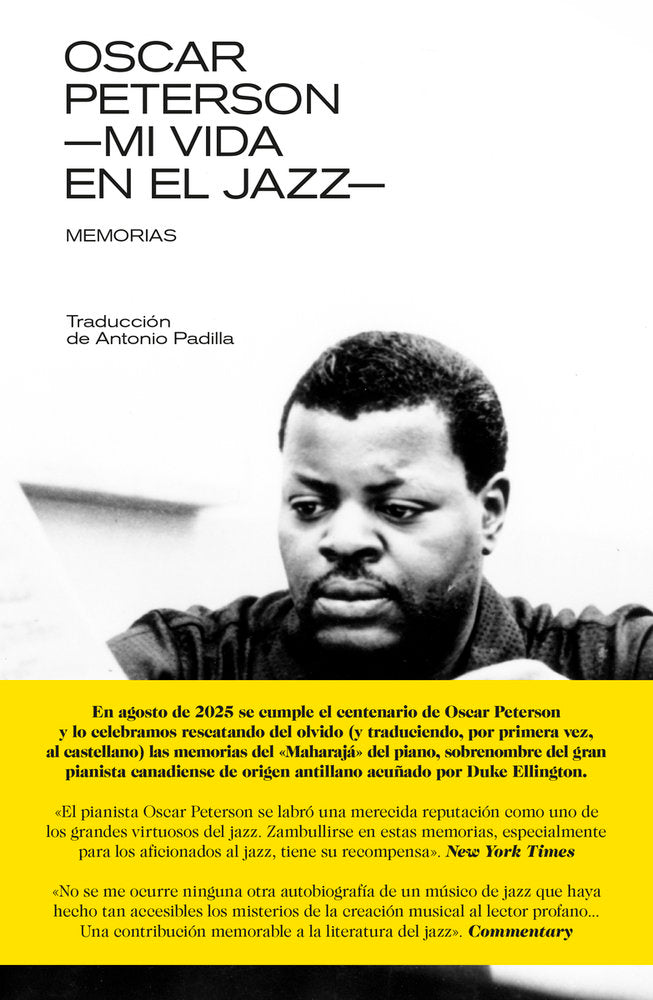 OSCAR PETERSON: MI VIDA EN EL JAZZ, de PETERSON, OSCAR | portada del libro