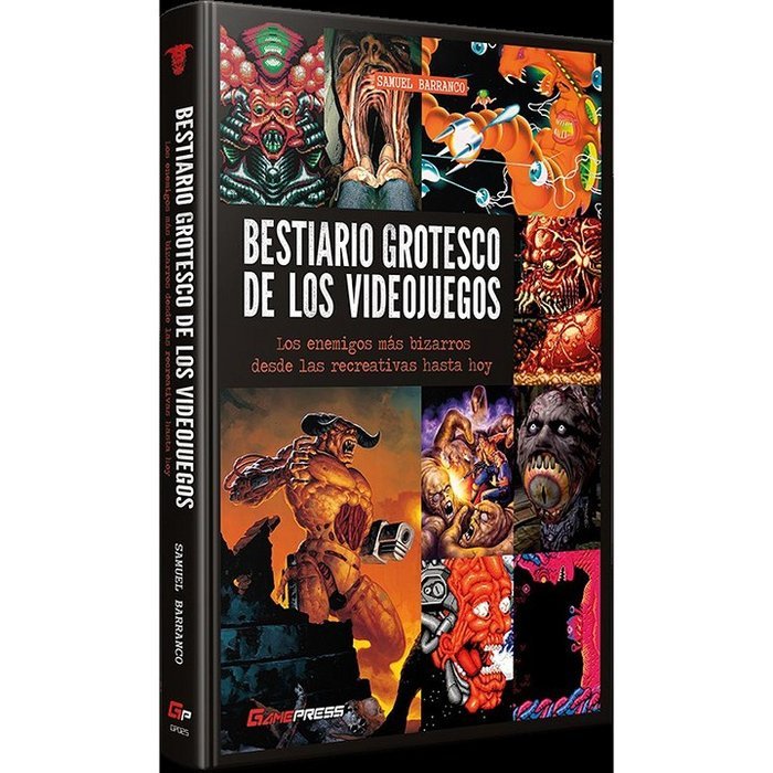 BESTIARIO GROTESCO DE LOS VIDEOJUEGOS, de BARRANCO SAMUEL | portada del libro