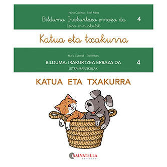 Katua eta txakurra, de CUBINS· ADSUAR, NURIA | portada del libro