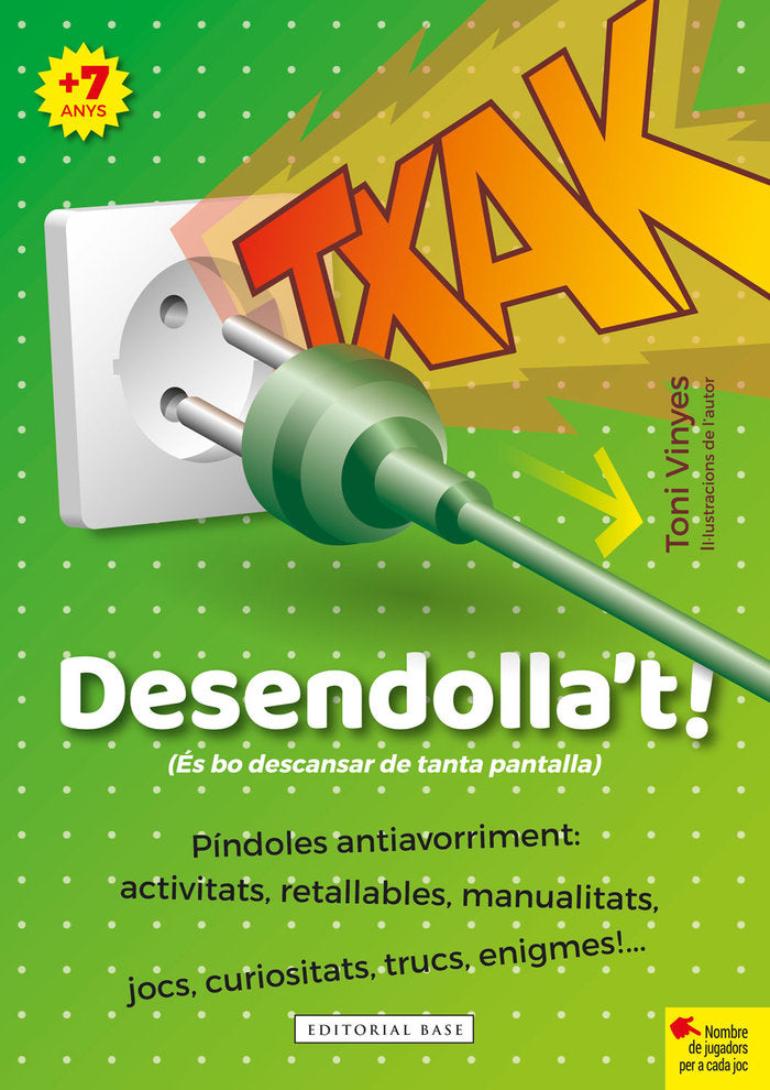 TXAK! DESENDOLLA'T! | portada del libro