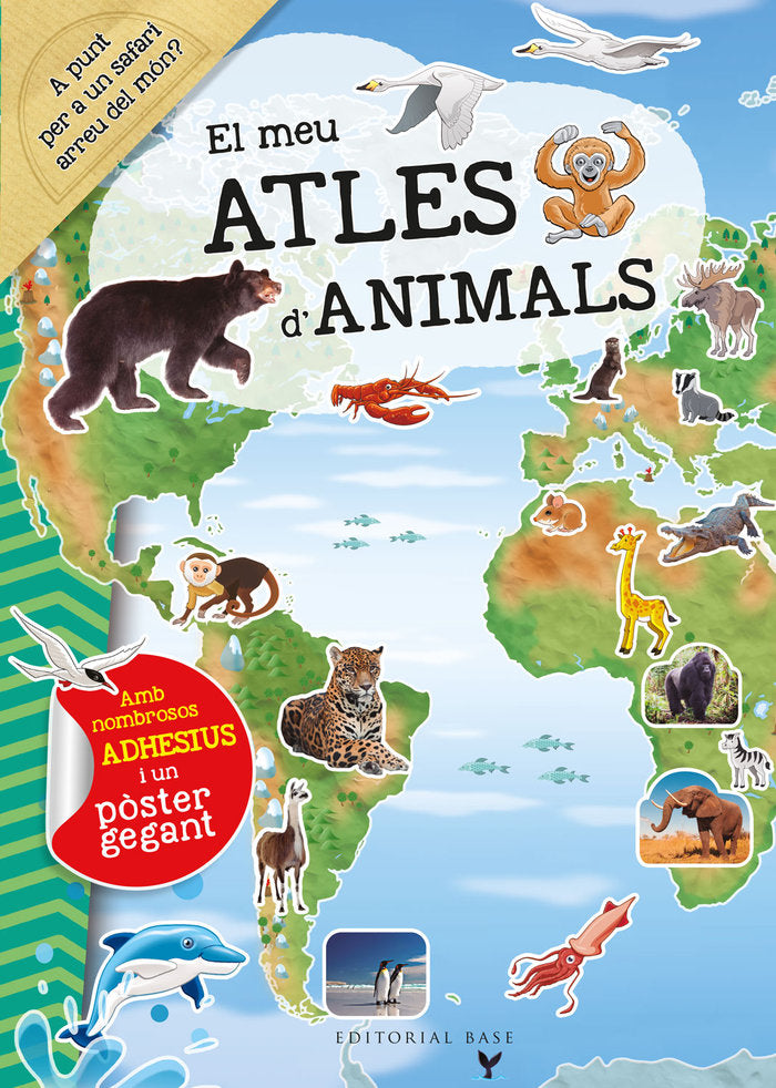 EL MEU ATLES D'ANIMALS, de SMETHURST, GARY | portada del libro