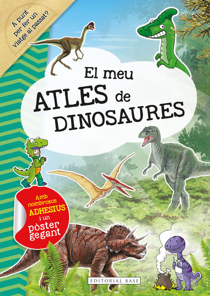 El meu Atles de dinosaures, de BOGAERT, CLAUDE | portada del libro