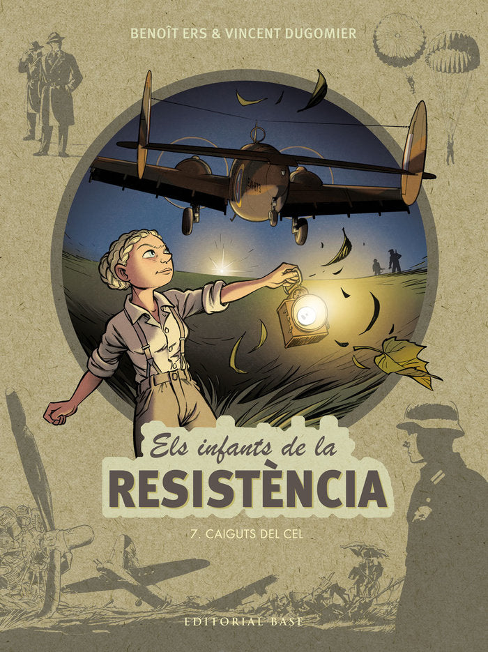 CAIGUTS DEL CEL. ELS INFANTS DE LA RESISTENCIA, de ERS | portada del libro