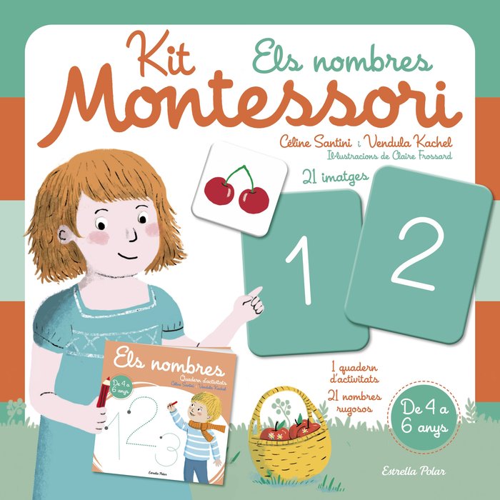 Kit Montessori. Els nombres, de Santini, Céline | portada del libro
