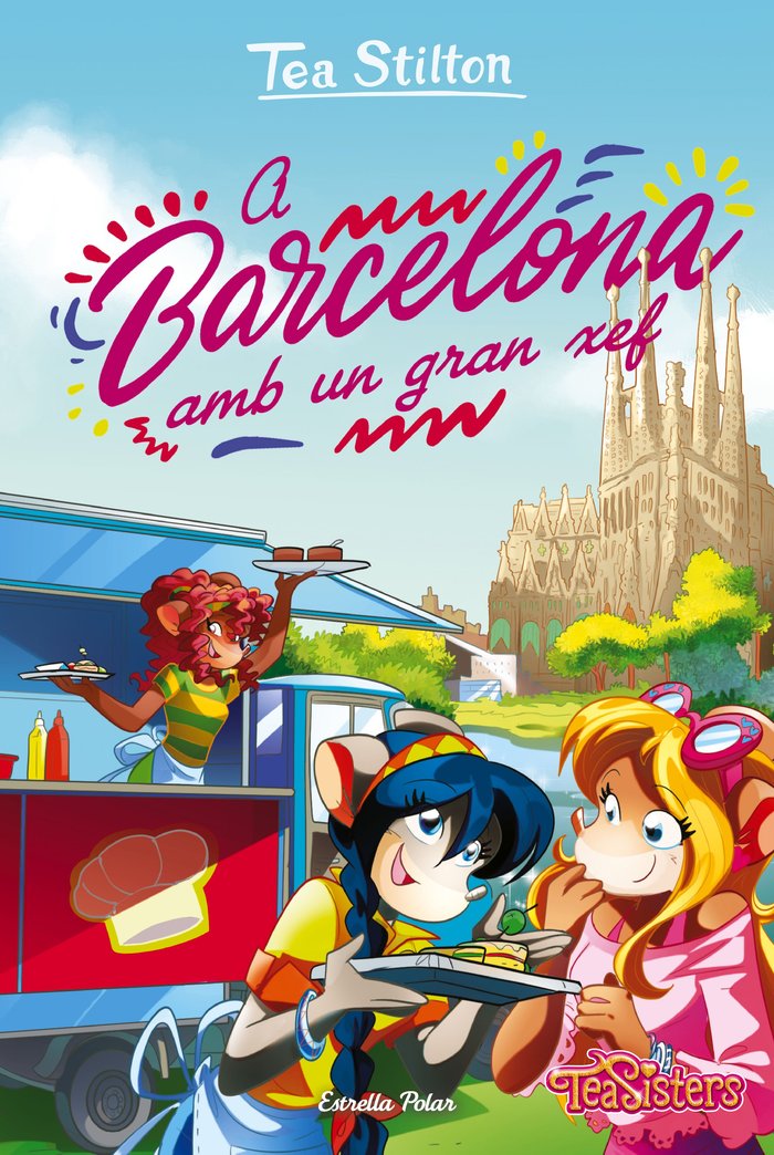 TS 40. A Barcelona amb un gran xef, de Stilton, Tea | portada del libro