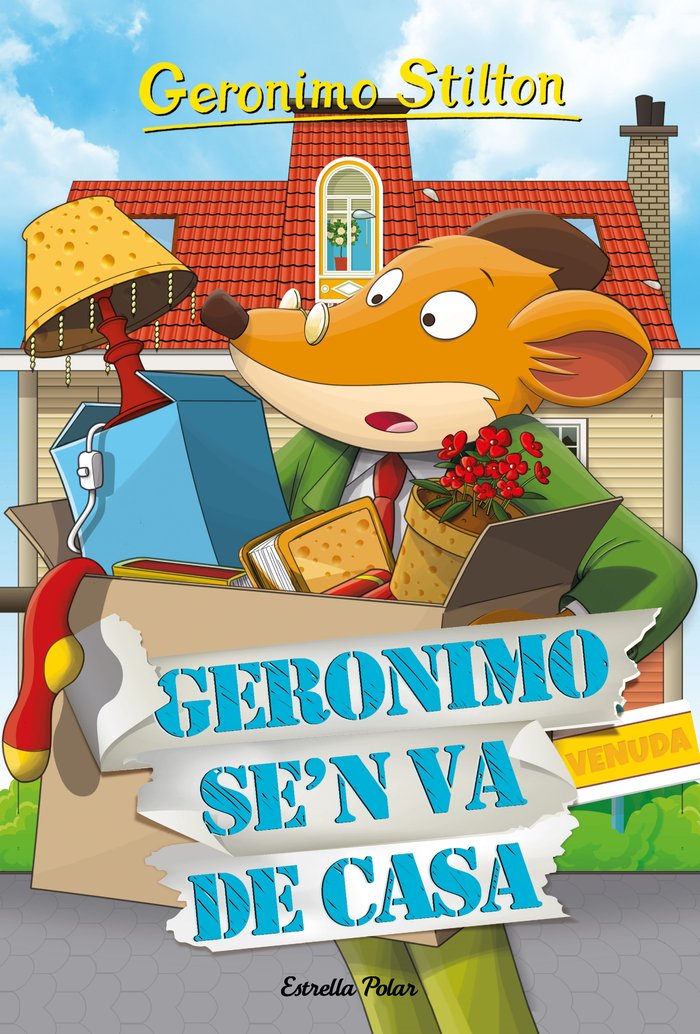 Geronimo se'n va de casa, de Stilton, Geronimo | portada del libro