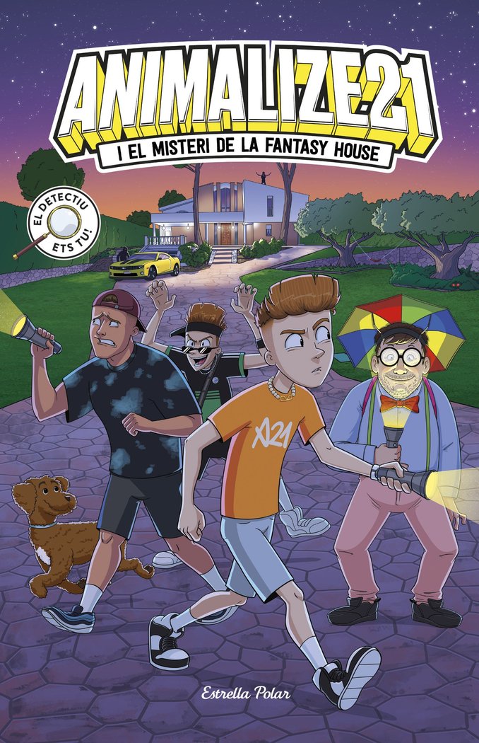 ANIMALIZE 21 1. ANIMALIZE 21 I EL MISTERI DE LA FANTASY HOUSE, de ANIMALIZE21 | portada del libro
