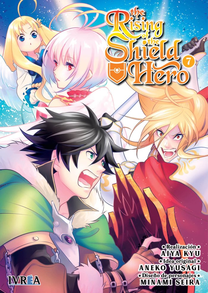 The Rising of the Shield Hero 7, de Aiya Kyu | portada del libro