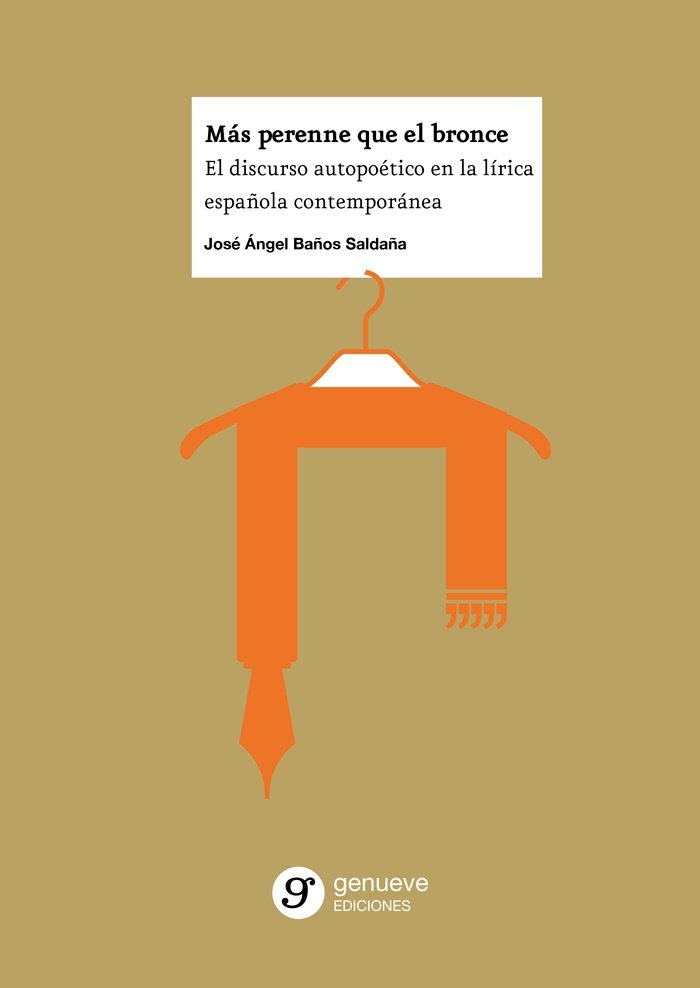 MAS PERENNE QUE EL BRONCE, de BAÑOS SALDAÑA, JOSE ANGEL | portada del libro