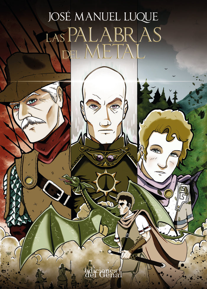 LAS PALABRAS DE METAL, de LUQUE CORREA, JOSE MANUEL | portada del libro