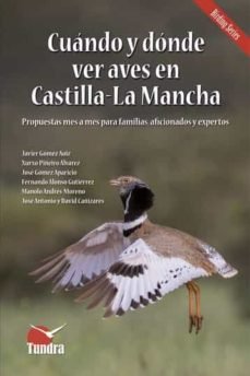CUANDO Y DONDE VER AVES EN CASTILLA-LA MANCHA | portada del libro