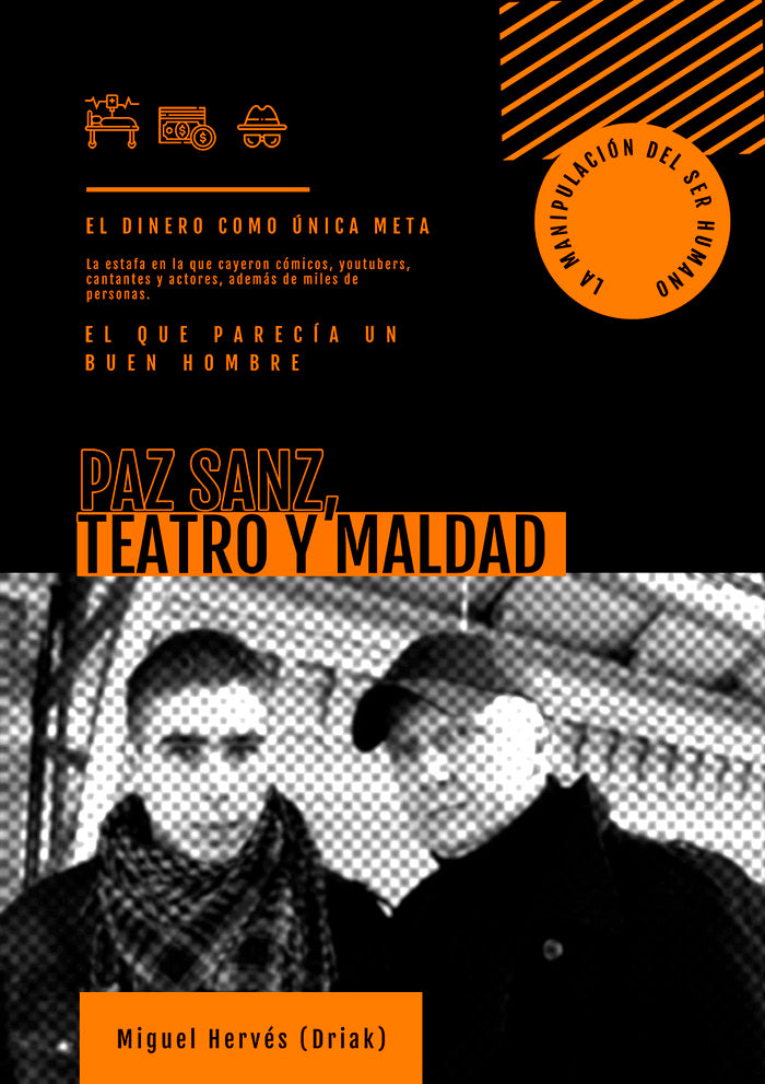 PACO SANZ, TEATRO Y MALDAD, de Hervés (Driak), Miguel | portada del libro