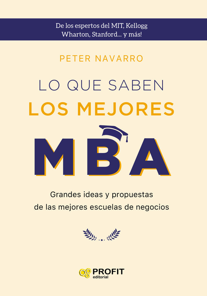 LO QUE SABEN LOS MEJORES MBA, de NAVARRO | portada del libro