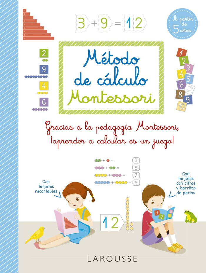 METODO DE CALCULO MONTESSORI, de AURIOL, SYLVAINE | portada del libro