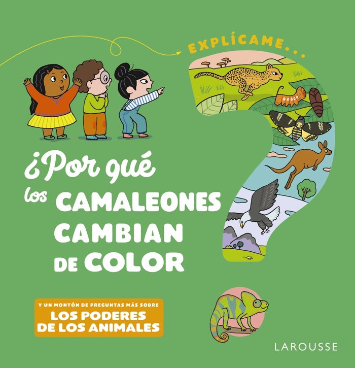 ¿POR QUE LOS CAMALEONES CAMBIAN DE COLOR?, de KECIR-LEPETIT, EMMANUELLE | portada del libro