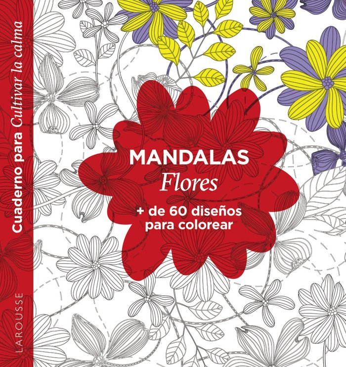 MANDALAS. FLORES, de EDITIONS LAROUSSE | portada del libro