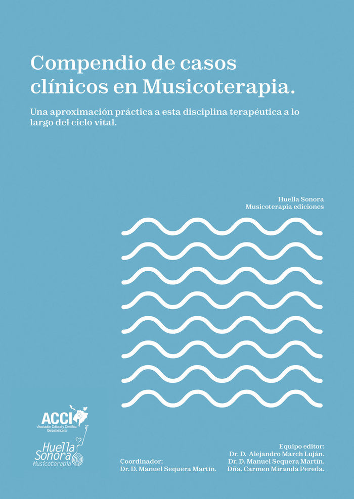 COMPENDIO DE CASOS CLINICOS EN MUSICOTERAPIA, de A.A., V.V. | portada del libro