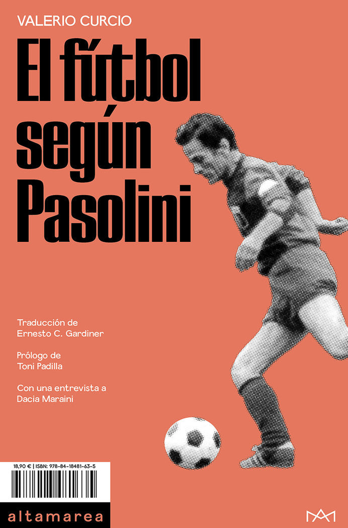 EL FUTBOL SEGUN PASOLINI, de CURCIO, VALERIO | portada del libro