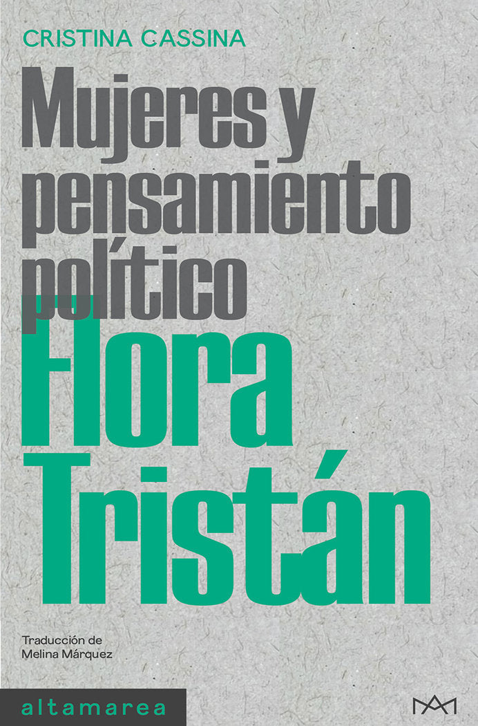 FLORA TRISTAN, de CASSINA, CRISTINA | portada del libro