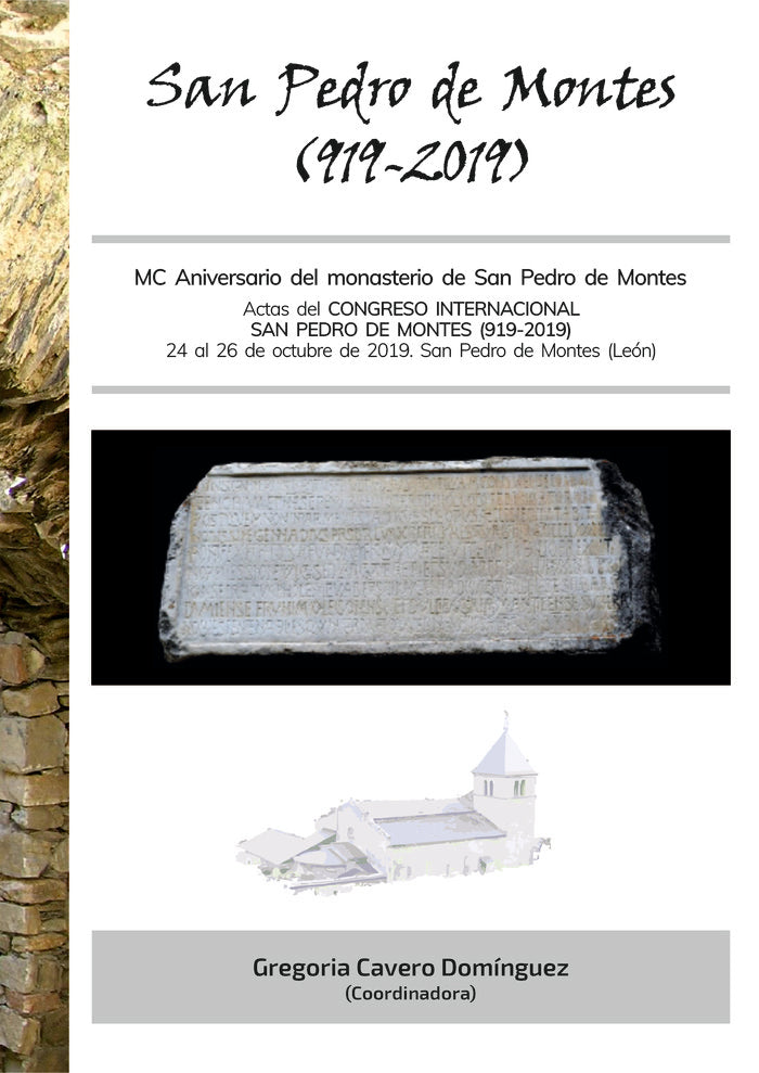 SAN PEDRO DE MONTES (919-2019) | portada del libro