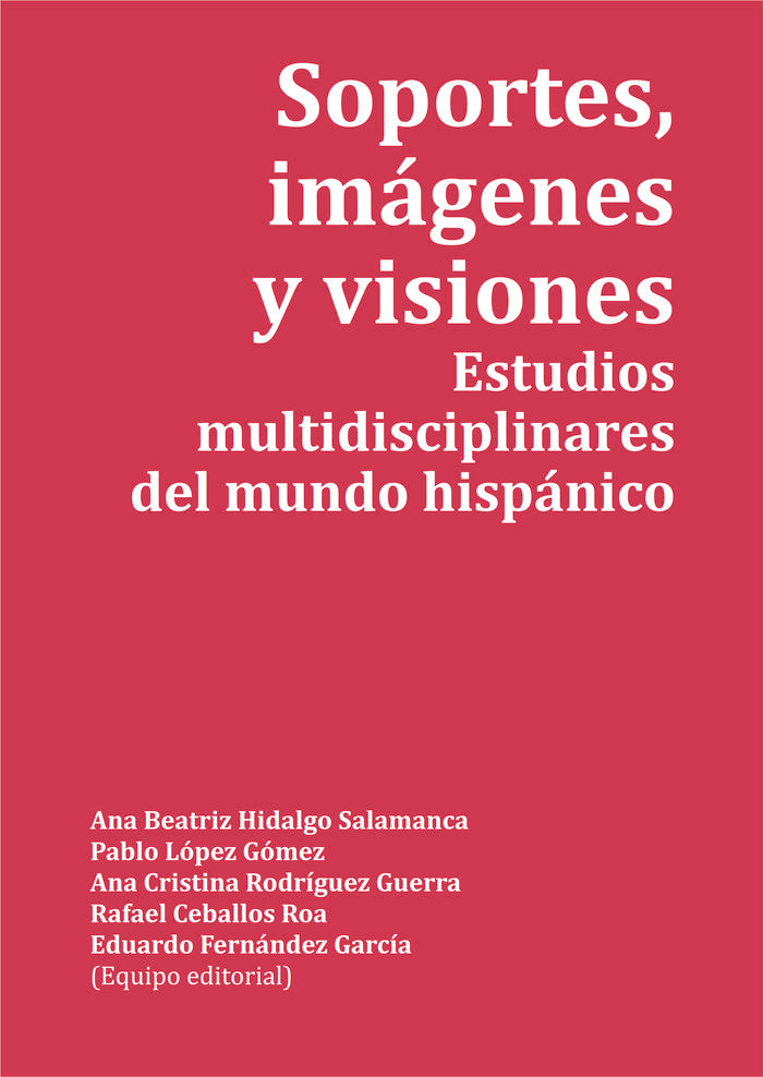 SOPORTES IMAGENES Y VISIONES ESTUDIOS MU, de AA.VV. | portada del libro