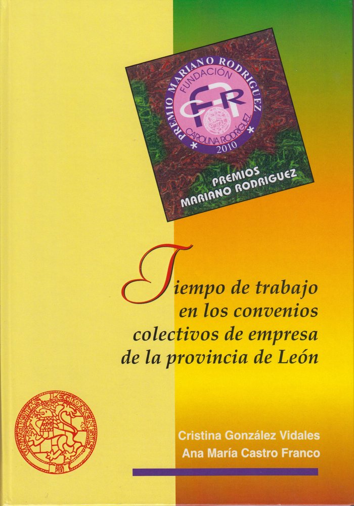 TIEMPO DE TRABAJO EN LOS CONVENIOS COLECTIVOS DE EMPRESA DE, de AA.VV. | portada del libro