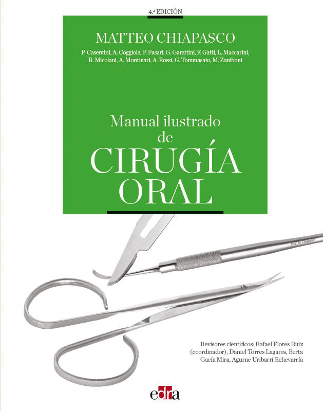 MANUAL ILUSTRADO DE CIRUGIA ORAL, de CHIAPASCO | portada del libro