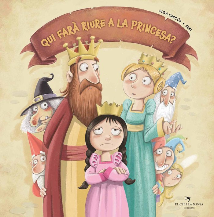 QUI FARA RIURE A LA PRINCESA, de CERCOS BERNAL | portada del libro