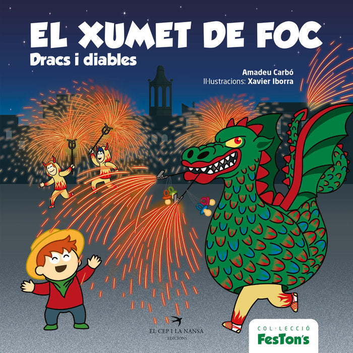EL XUMET DE FOC. DRACS I DIABLES, de CARBO, AMADEU | portada del libro